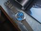 Preview: Laco Augsburg Blaue Stunde Fliegeruhr Baumuster A 42mm - Automatik