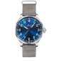 Preview: Laco Augsburg Blaue Stunde Fliegeruhr Baumuster A 42mm - Automatik