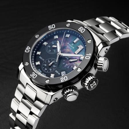 EDOX CO-1 Chronolady - 10255 3M NANDN Damenuhr