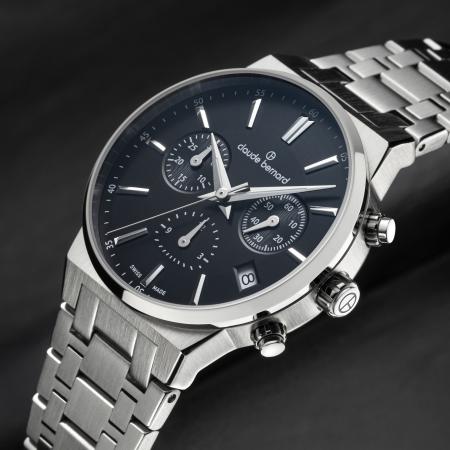 Preview: Claude Bernard - NEO 1973 Chronograph - 10264 3M NIN Damenuhr
