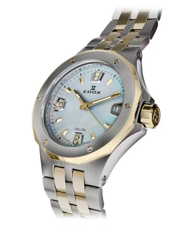 EDOX Delfin Date Lady 53100 357JM NADND