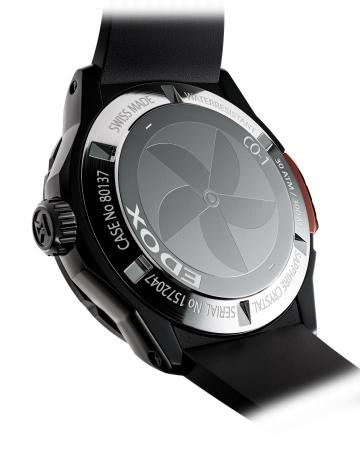 EDOX CO-1 Date Automatic 80137 37GMR CANR Herrenuhr