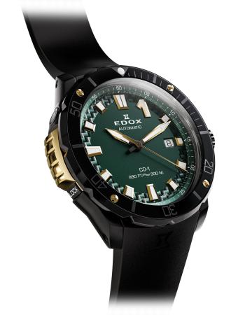 EDOX CO-1 Date Automatic 80137 37ND CAVD Men Watch