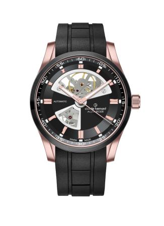 Claude Bernard - Aquarider Automatic Open Heart - 85030 357RNCA NIR