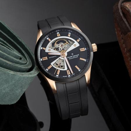 Claude Bernard - Aquarider Automatic Open Heart - 85030 357RNCA NIR