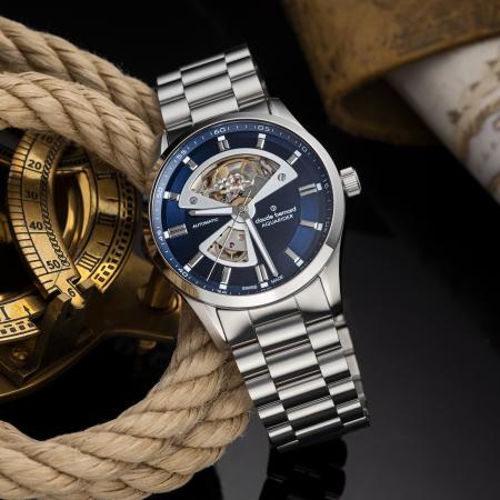 Claude Bernard - Aquarider Automatic Open Heart - 85030 3M BUIN