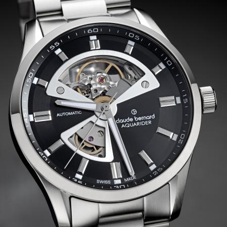 Preview: Claude Bernard - Aquarider Automatic Open Heart - 85030 3M NIN