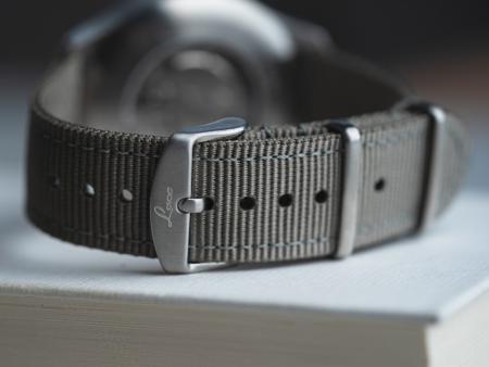 Laco Augsburg Blaue Stunde Fliegeruhr Baumuster A 42mm - Automatik