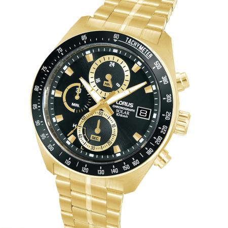 Preview: Lorus RZ622AX9 Chronograph Herrenuhr Solar