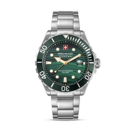 Swiss Military Hanowa - Offshore Diver Green Water SMWGH0005804 Herrenuhr Limited Edition