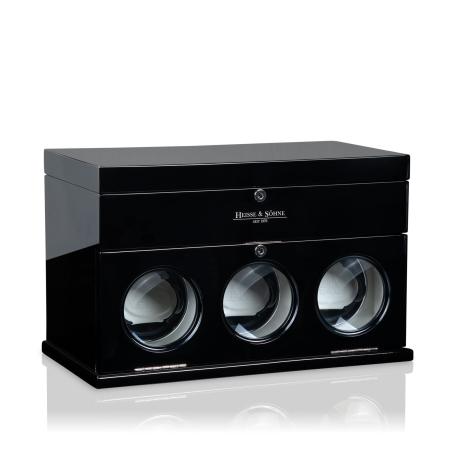 Preview: Heisse & Söhne Watch Winder Loop 3 - Black