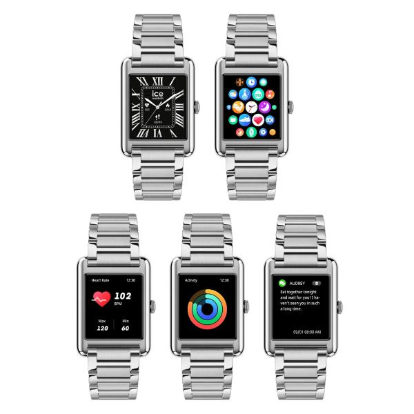 ICE Smart TKS 2.0 - Silver - Smartwach 1,41"