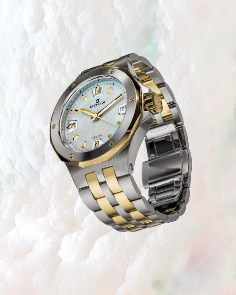 EDOX Delfin Date Lady 53100 357JM NADND