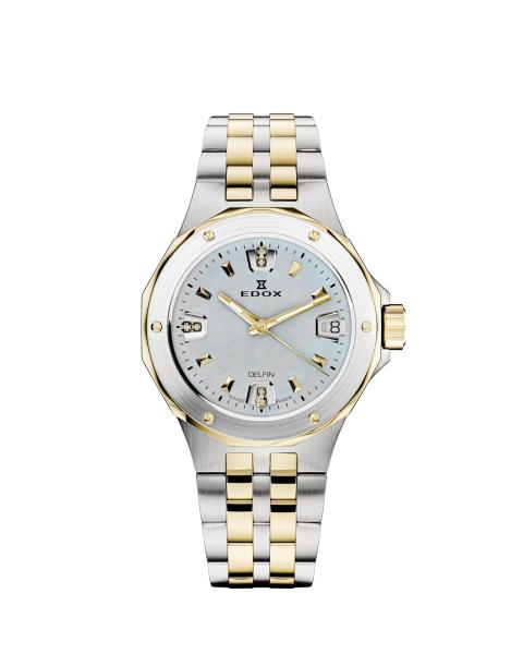 EDOX Delfin Date Lady 53100 357JM NADND