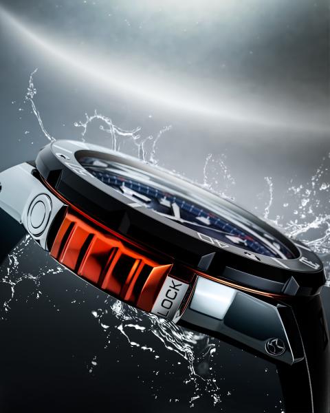 EDOX CO-1 Date Automatic 80137 3NO CABUN Men Watch