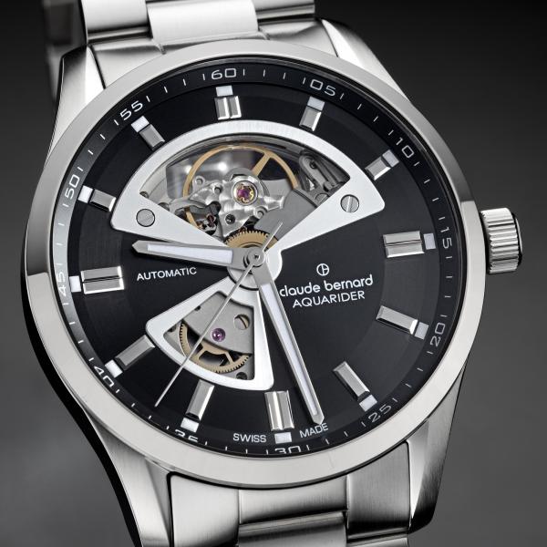 Claude Bernard - Aquarider Automatic Open Heart - 85030 3M NIN