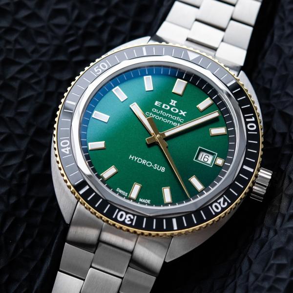 EDOX Hydro-Sub Automatic Chronometer 80128 357JNM VID Herrenuhr Limited Edition