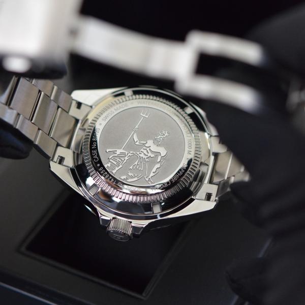 EDOX Neptunian Automatic 80120 3NM BUIDN Herrenuhr