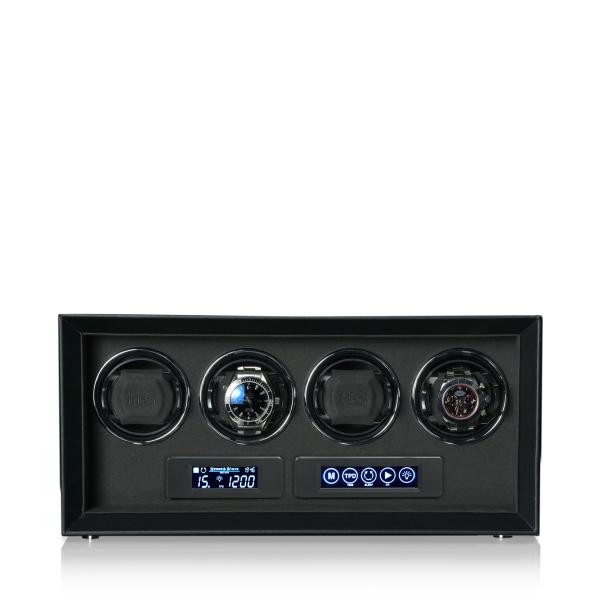 Heisse & Söhne Watch Guard 4 Watch Winder - Black