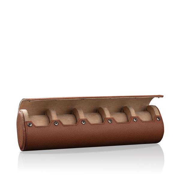 Heisse & Söhne Watch Roll Charles 5 - Brown