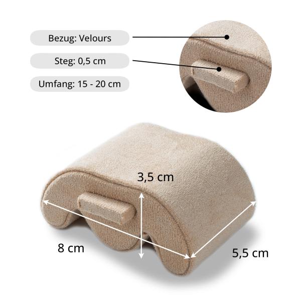 Heisse & Söhne Watch Roll Charles 5 - Brown