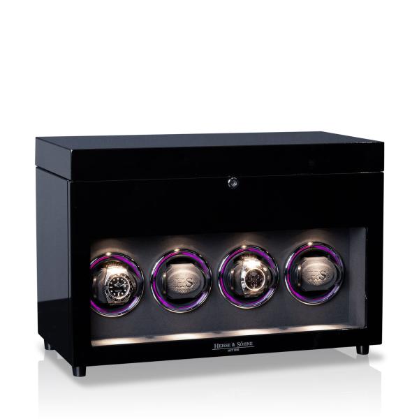 Heisse & Söhne - Denver 4 - Watch Winder - Black
