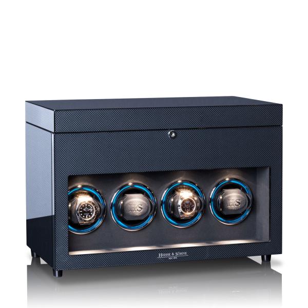 Heisse & Söhne - Denver 4 - Watch Winder - Carbon
