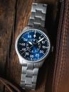 Laco Aachen Blaue Stunde MB Fliegeruhr Baumuster B 42mm - Automatik